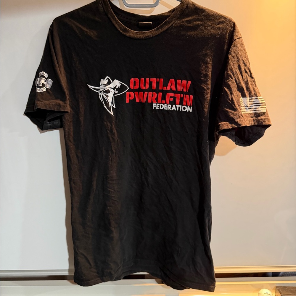 Powerlifting Black T-Shirt